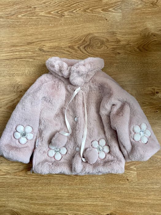 Розово палто за момичета