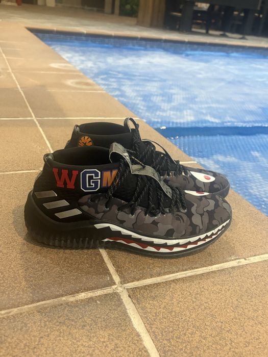 Борцовки Bape adidas  лехит 9/10 конд