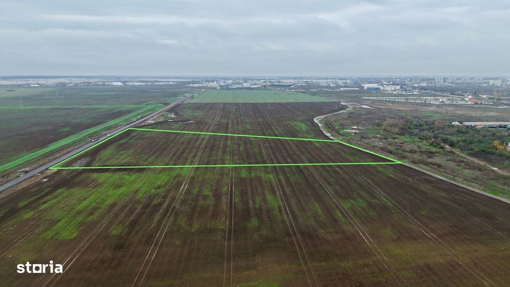 Domnesti – teren intravilan 32.500 mp, acces asfaltat