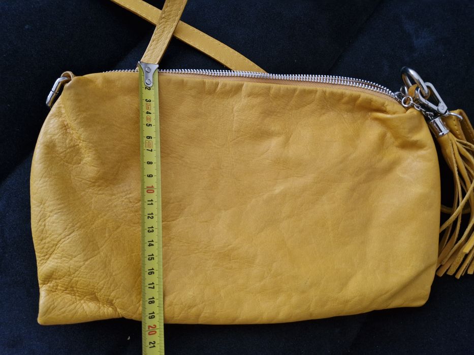 Чанта естествена кожа