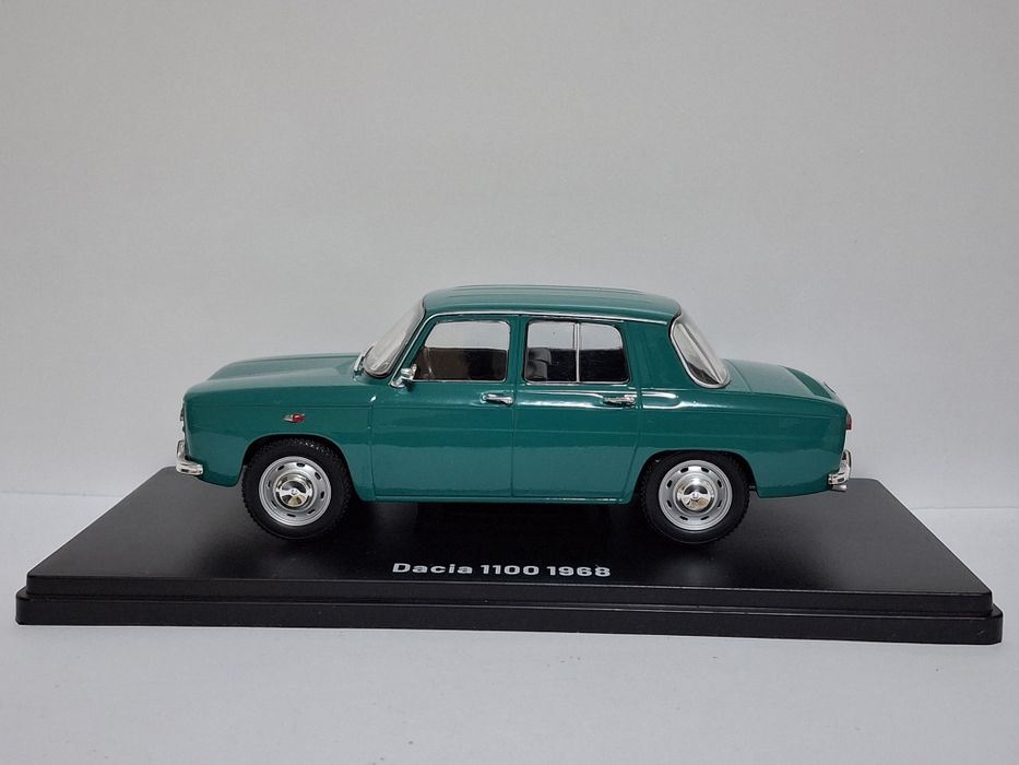 macheta dacia 1100 1:24 verde 57 hachette