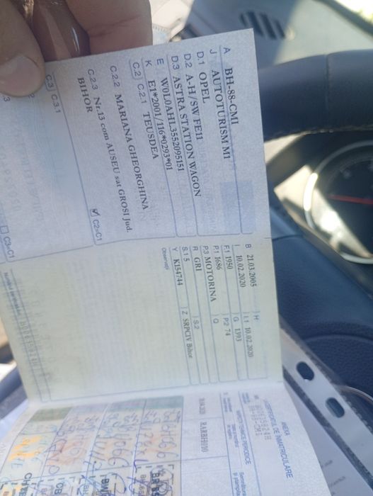 Opel Astra h din 2005