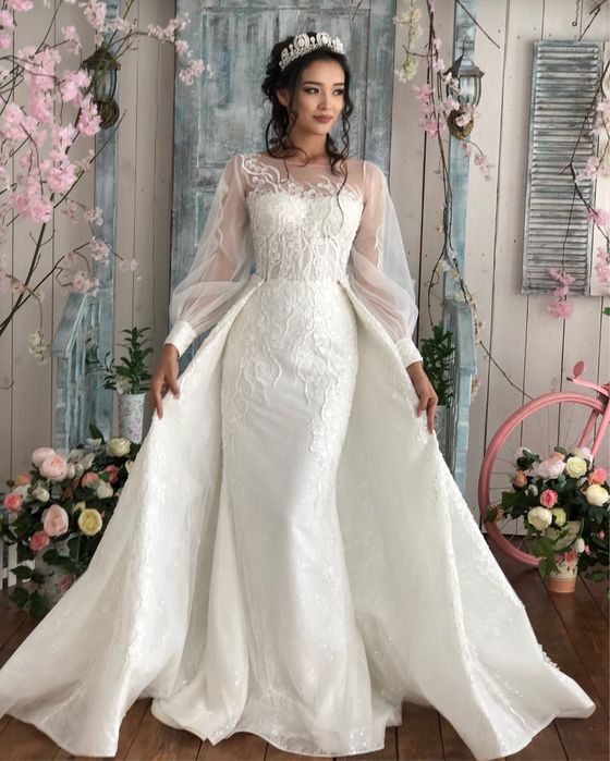 Свадебное платье трансформер