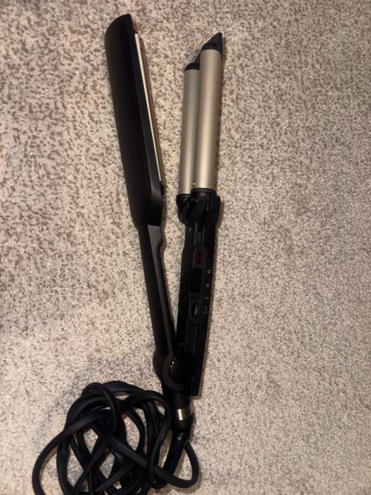 Ondulator de par Remington si placa pentru creponat Babyliss