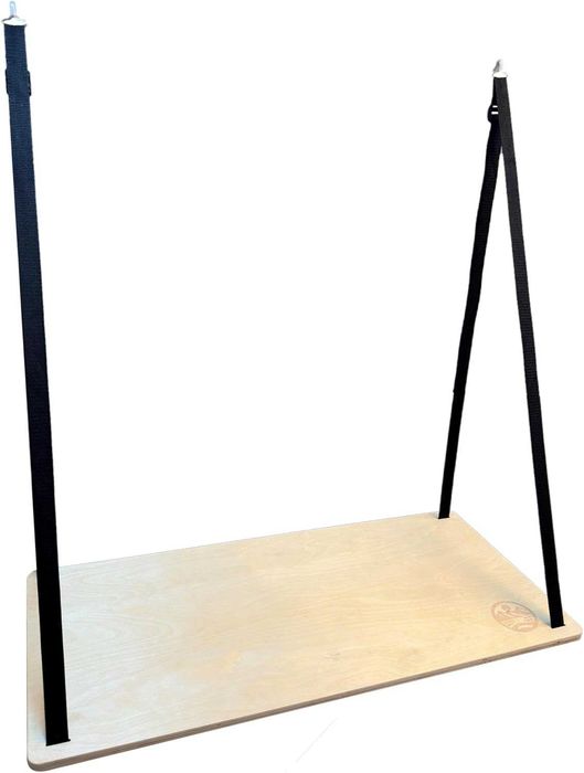 GLAMPTRAY® Висяща маса за къмпинг, за кемпери, Плъзгаща се врата, Регулируема височина, 80x35x1.5 см