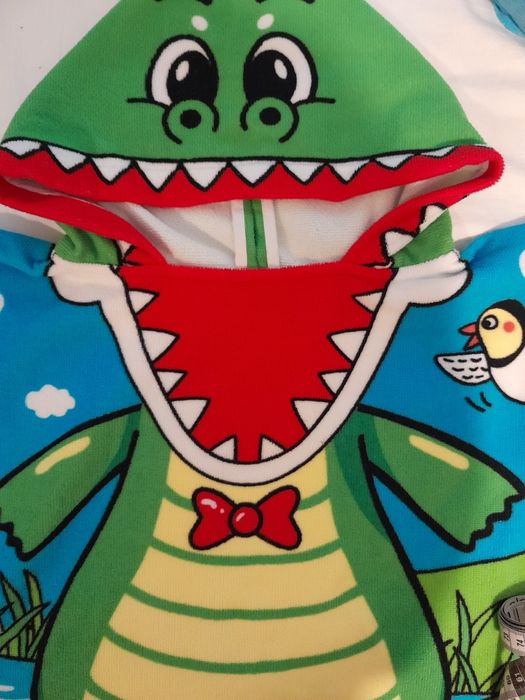 Детско пончо за плаж