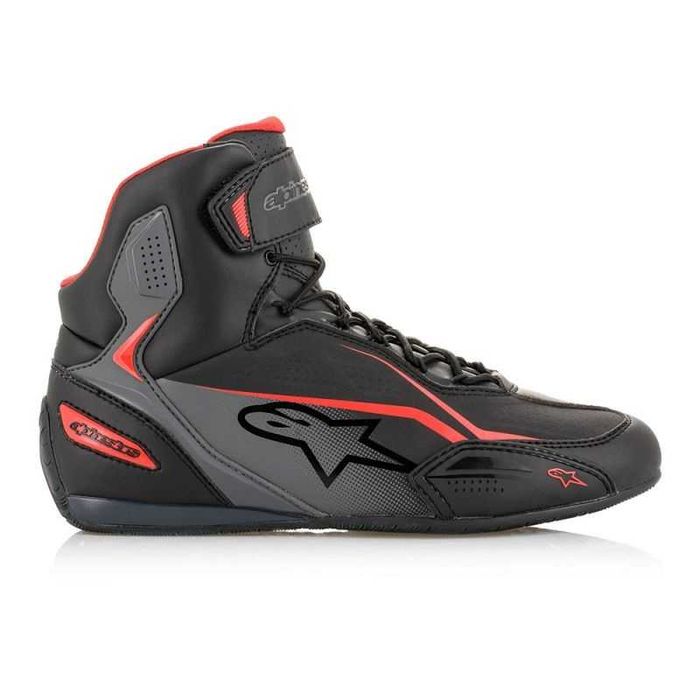 Мото боти ALPINESTARS FASTER-3 Black/Red/Gray Размер 39,42,43.5,44,44