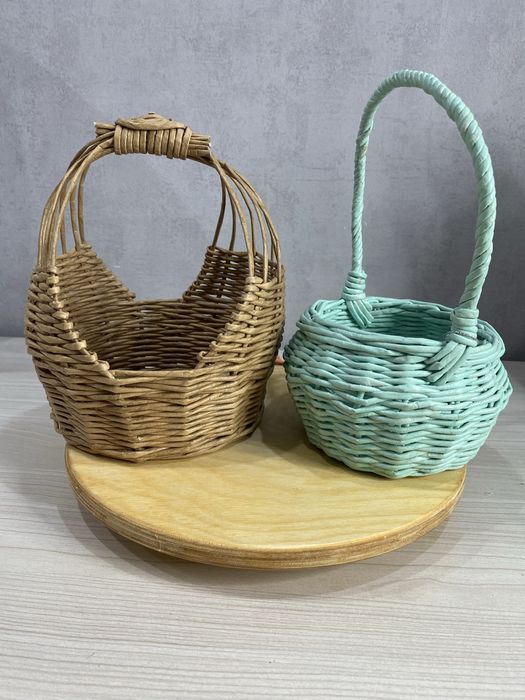 Корзинки плетеные