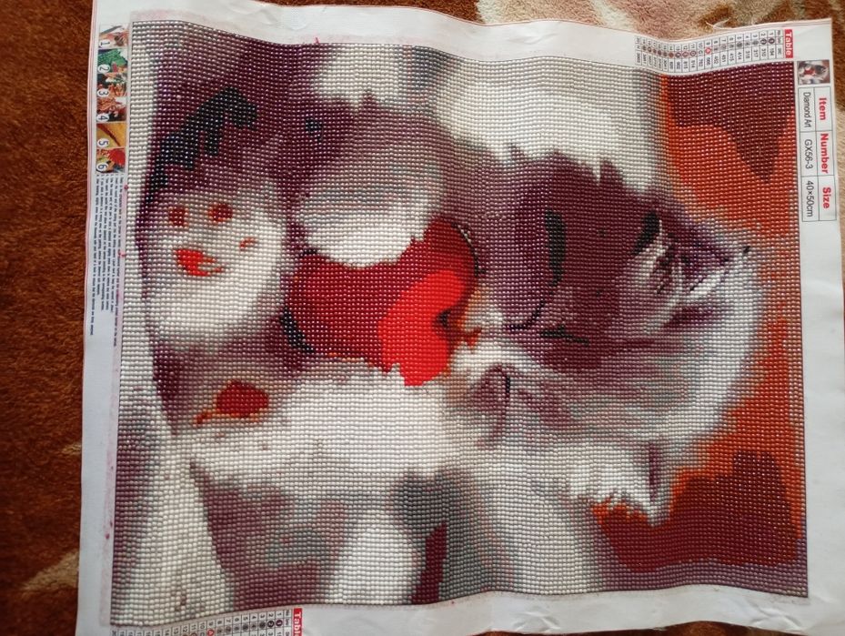 Tablou realizat manual