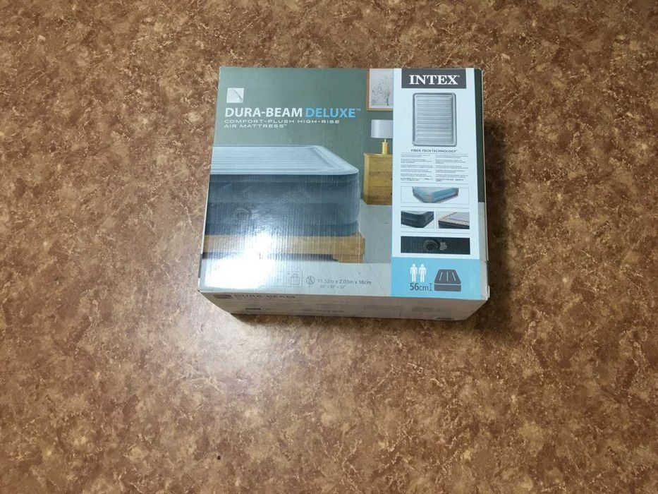 Кровать надувная Intex 203 x 152 x 56 см