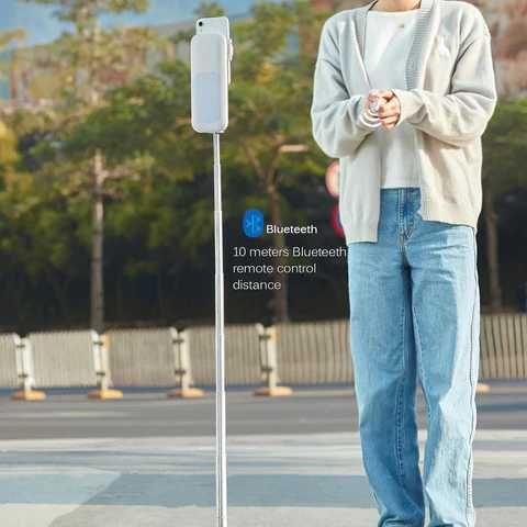 Висококачествна смарт стойка за телефон с осветление Viozon V6W