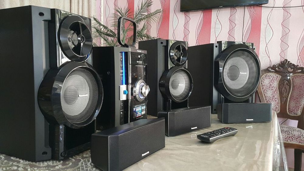 Malaysia 9600 vatt panasonic usb dvd aux radio pul ideal yangi