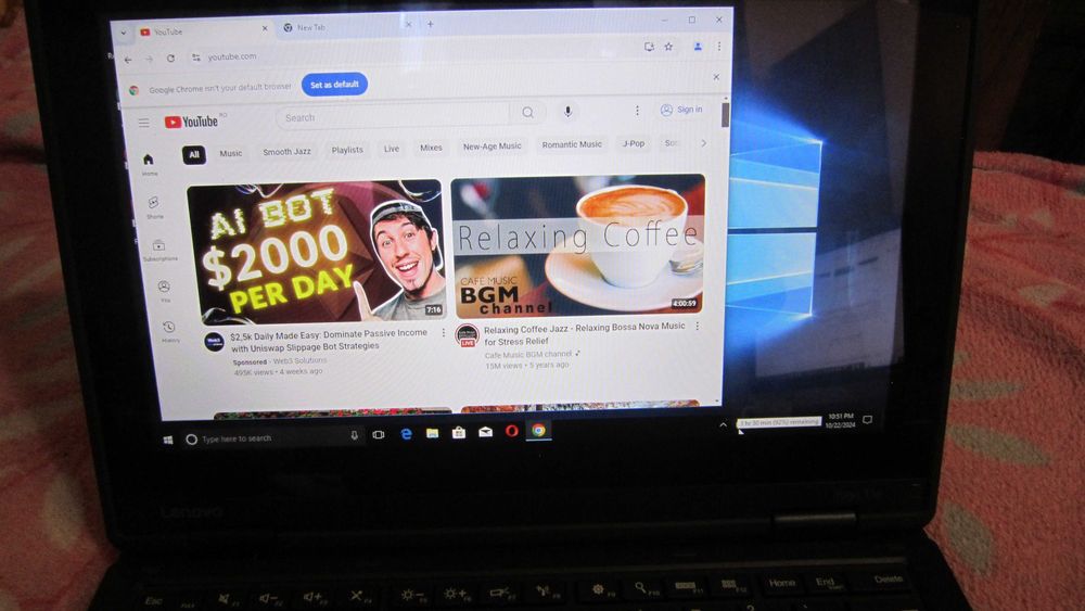 Laptop  LENOVO  ThinkPad  11E, touchscreen, SSD