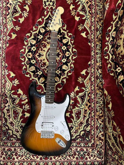 Squier Strat (HSS) + комбик Orange crush 12