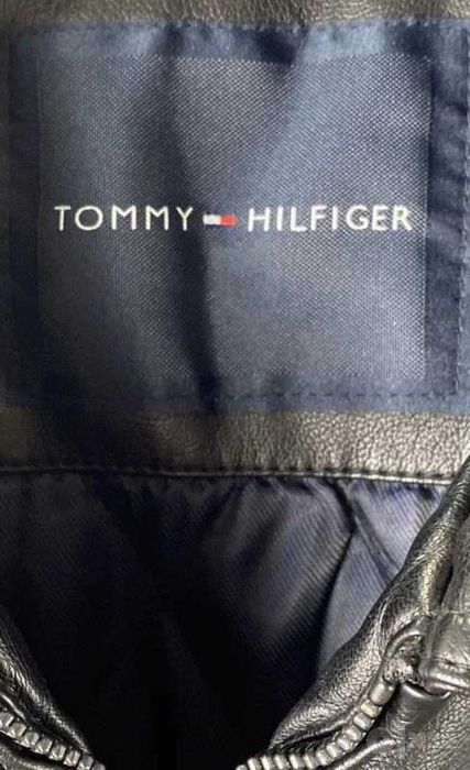 Мужская кожаная куртка Tommy Hilfiger L