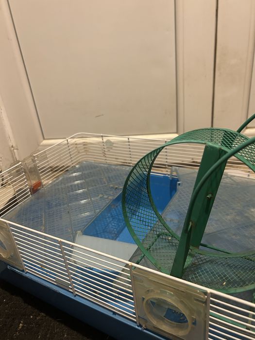 Клетка за хамстер / малък гризач с аксесоари