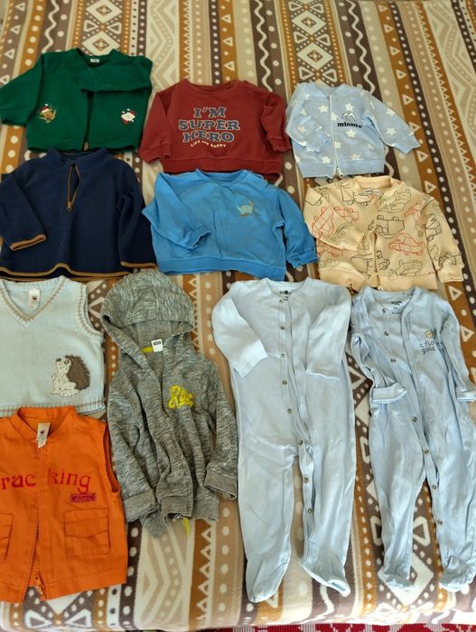 Set haine băieți Nr 74 ( lunile 7-9)