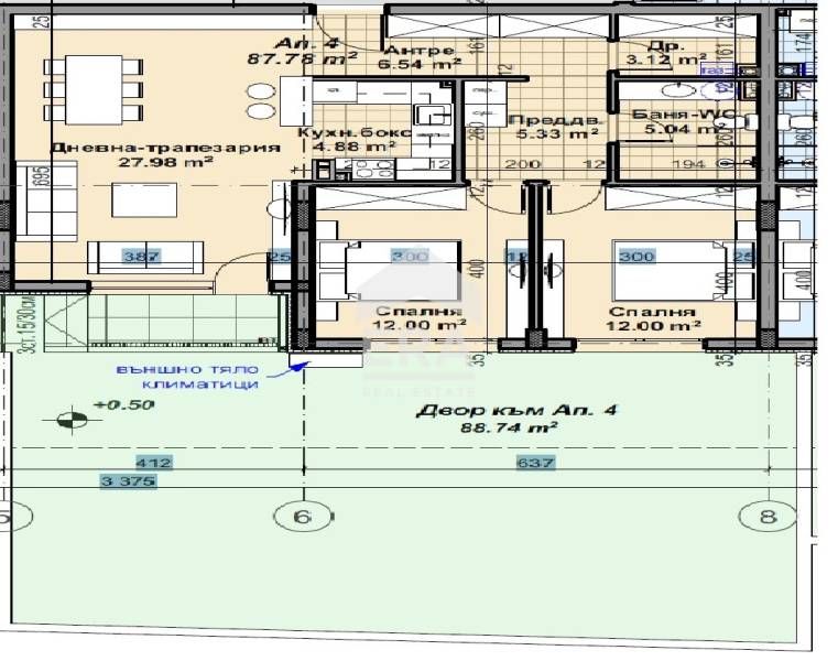Продава се Тристаен апартамент в София, м-т Гърдова глава - 99 кв.м за 2610 €/кв.м - Снимка #7