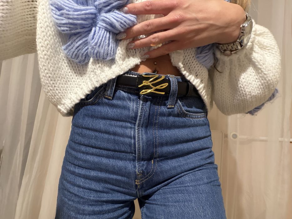 Нов колан за талия и ханш черен и бежов