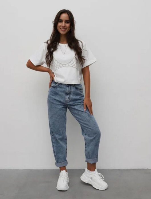 Джинсы Mom Fit женские 29 размер