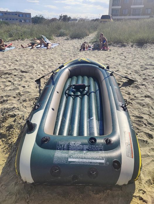 Intex seahawk 4 надуваема лодка