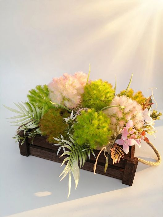 Aranjament floral Hand Made  stil Boho