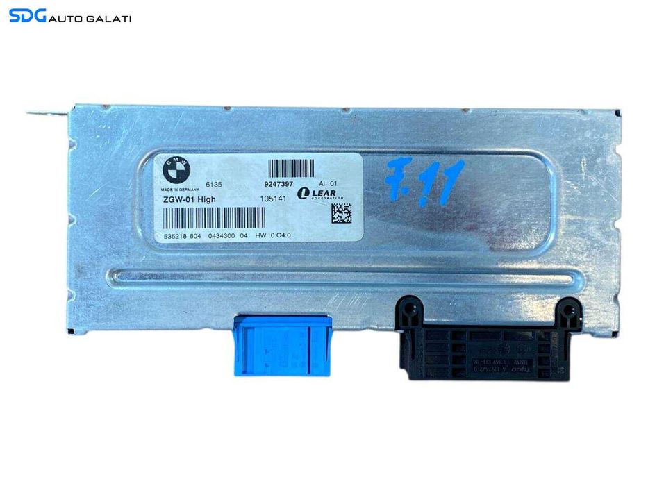 Unitate Modul Calculator Gateway BMW Seria 5 F10 F11 2009 - 2017 Cod 9247397 535218804 [L8367]