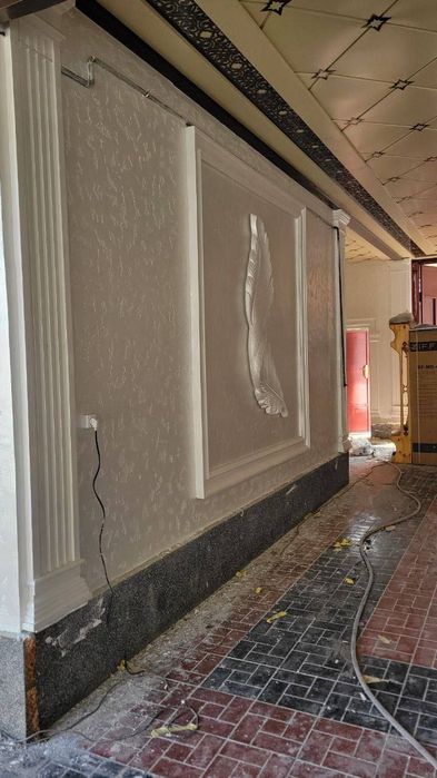 Травертин фасад киламиз