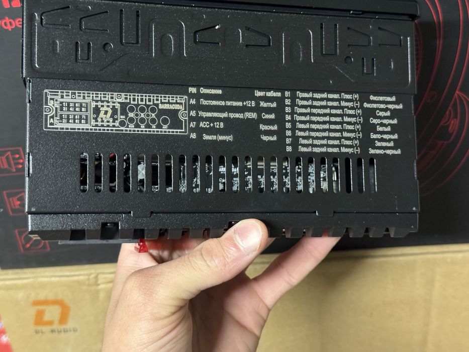 Dl Audio Magnitafon Barracuda HALF-DSP Head Unit mafon(Pioneer725,520)