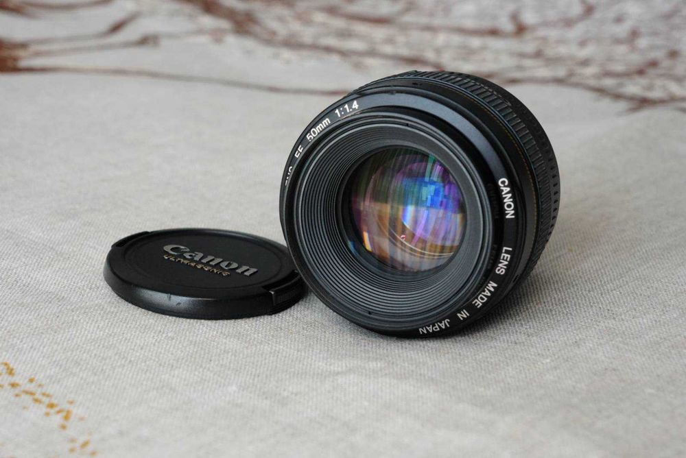 Obiectiv foto Canon EF 50mm F/1.4 USM, autofocus