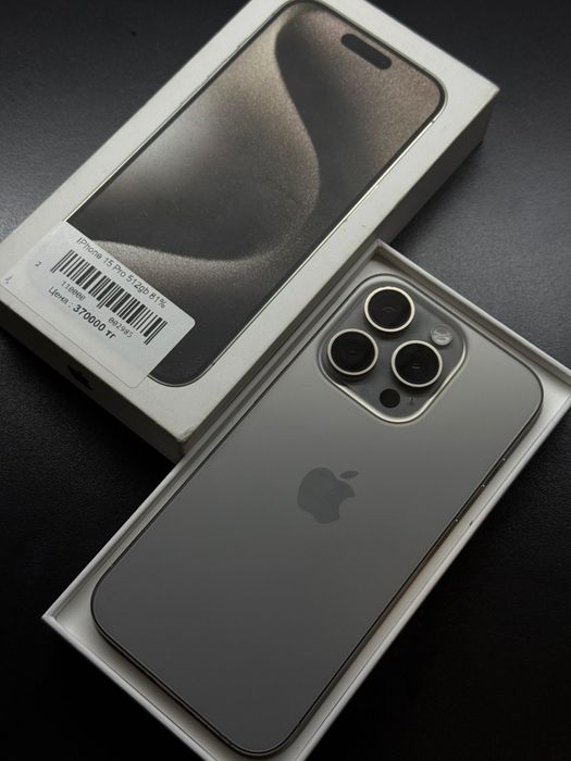 Iphone 15 pro, 512гб, 81% акб, Kaspi 0-0-24