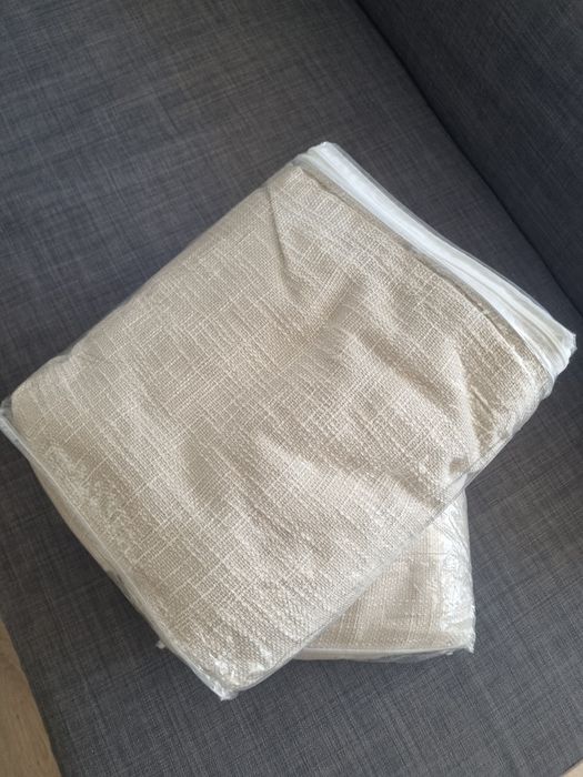 Draperie Mendola Tropez Bej T01 semi-opacă cu rejansă 240 × 200