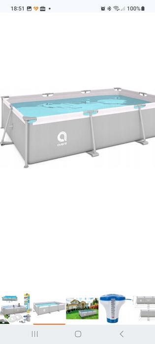 Piscina
PVC, 300x207x65 cm