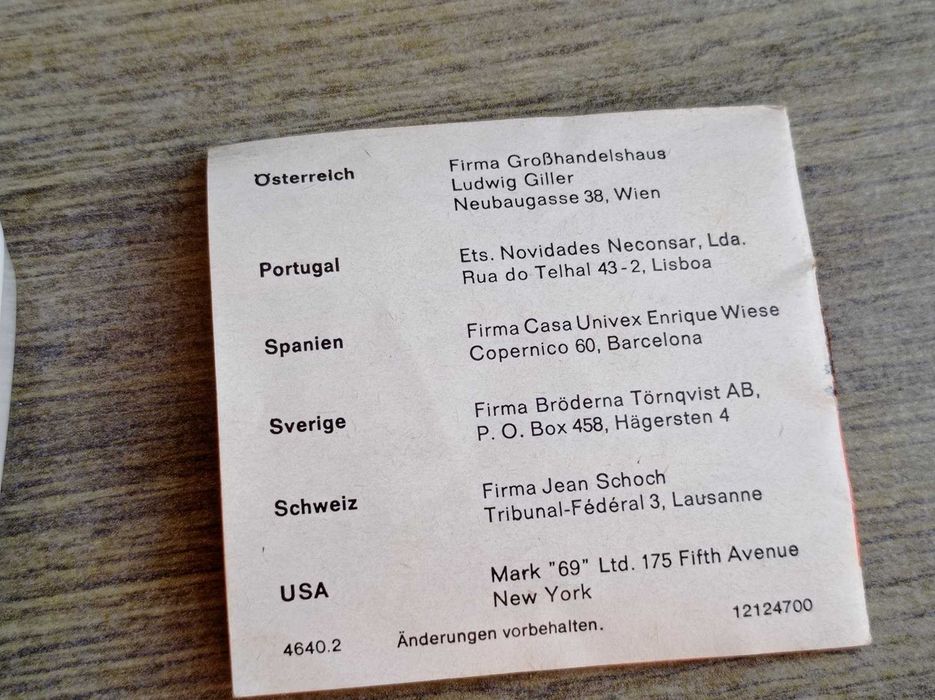 Ретро Запалка Rowenta с Кутия и Упътване