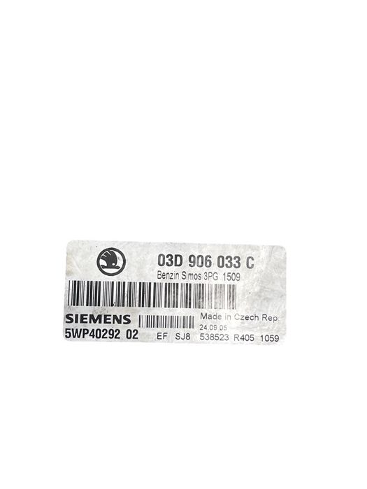 Kit Pornire Skoda Fabia 6Y2 1999 - 2008 1.2 Awy, Bmd 03D906033C