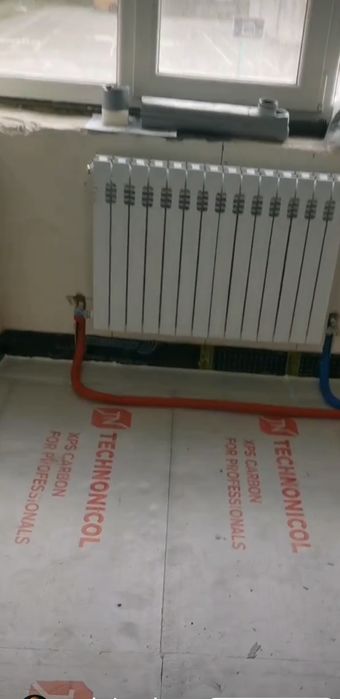 Теплые полы. Отопление. Батарей