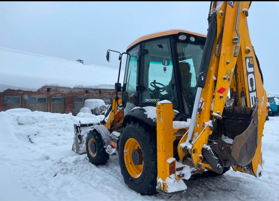 Экскаватор погрузчик трактор аренда