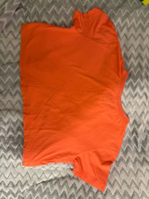 Nike тениска оранжево-розова малко носена