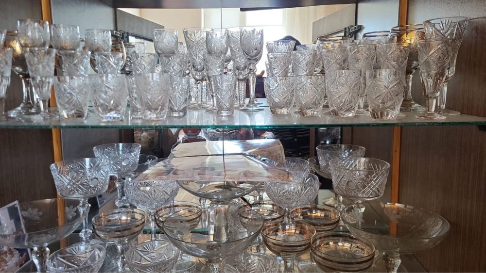 Посуда хрустальная