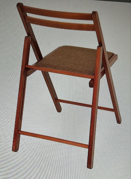 Scaune pliante tapitate - 4 bucăți