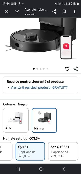 Robot de aspirare Roborock Q7 L5 + plus