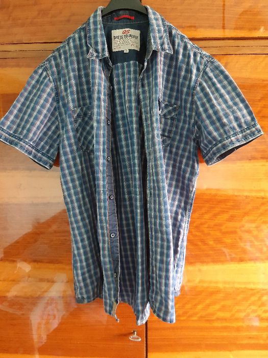 vand camasa scurta originala QS dress yourself red dnm