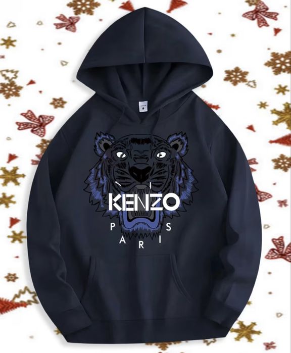 Темно синяя кофта Kenzo