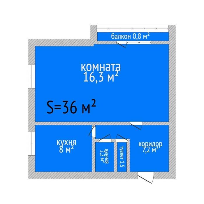 Продам 1 комнатную квартиру Дом печати