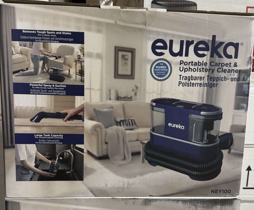 Прахосмукачка за мокро и сухо почистване Eureka Ney100, 12500Pa, 1.5L