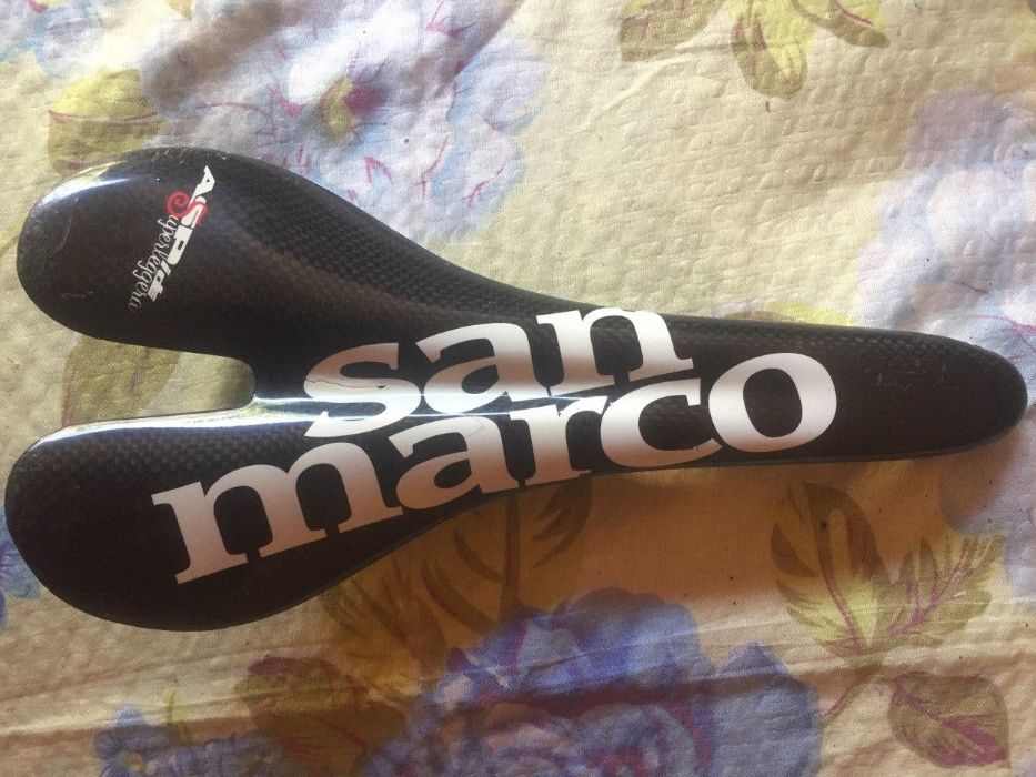 Седло San marco (Italy) original карбон. сиденье , Сидушка для велосип