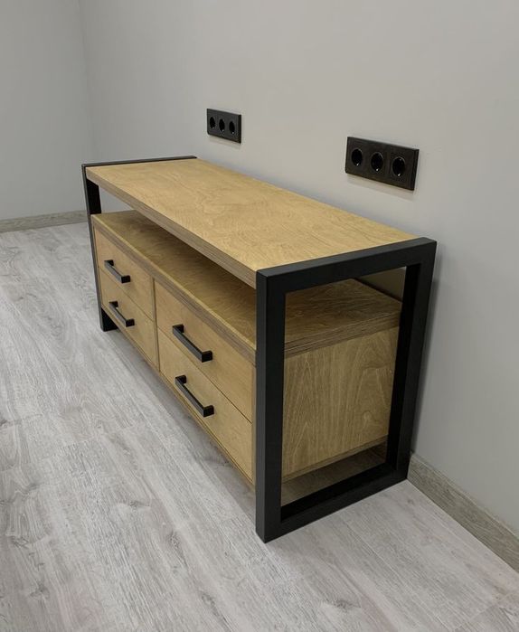 Тумба на заказ стилье Лофт