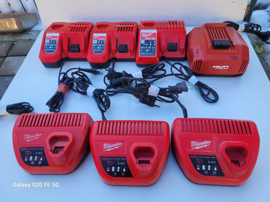 Încărcătoare Milwaukee