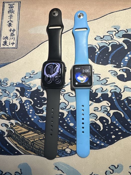 Lot 3 telefoane samsung + 2 apple watch