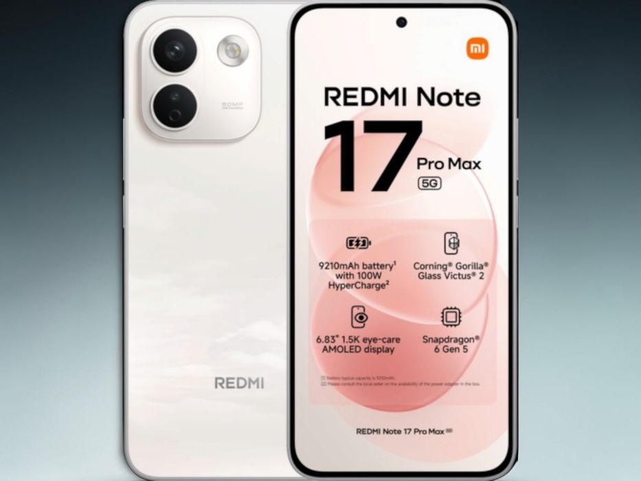 Xiaomi Redmi Note 17 Pro Max 5G 256GB 8RAM Black / Cloud Blush / Green ЧИСТО НОВ! Неразпечатан! 2г. Гаранция!